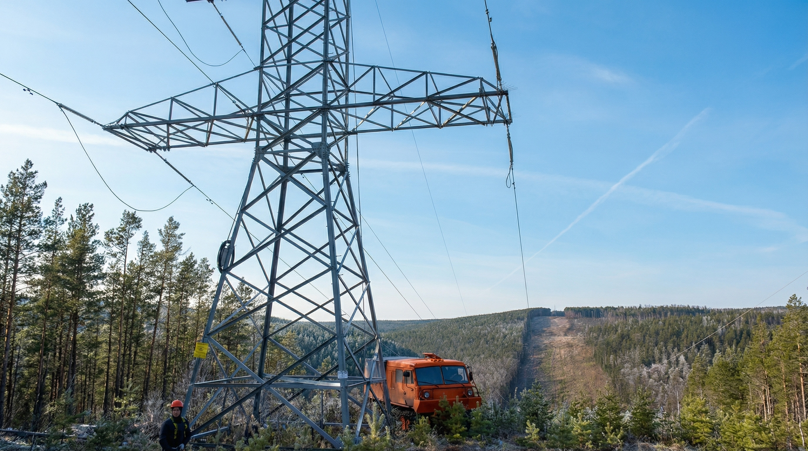 Монтаж ВОЛС по ВЛ 220 кВ Тира-Надеждинская
